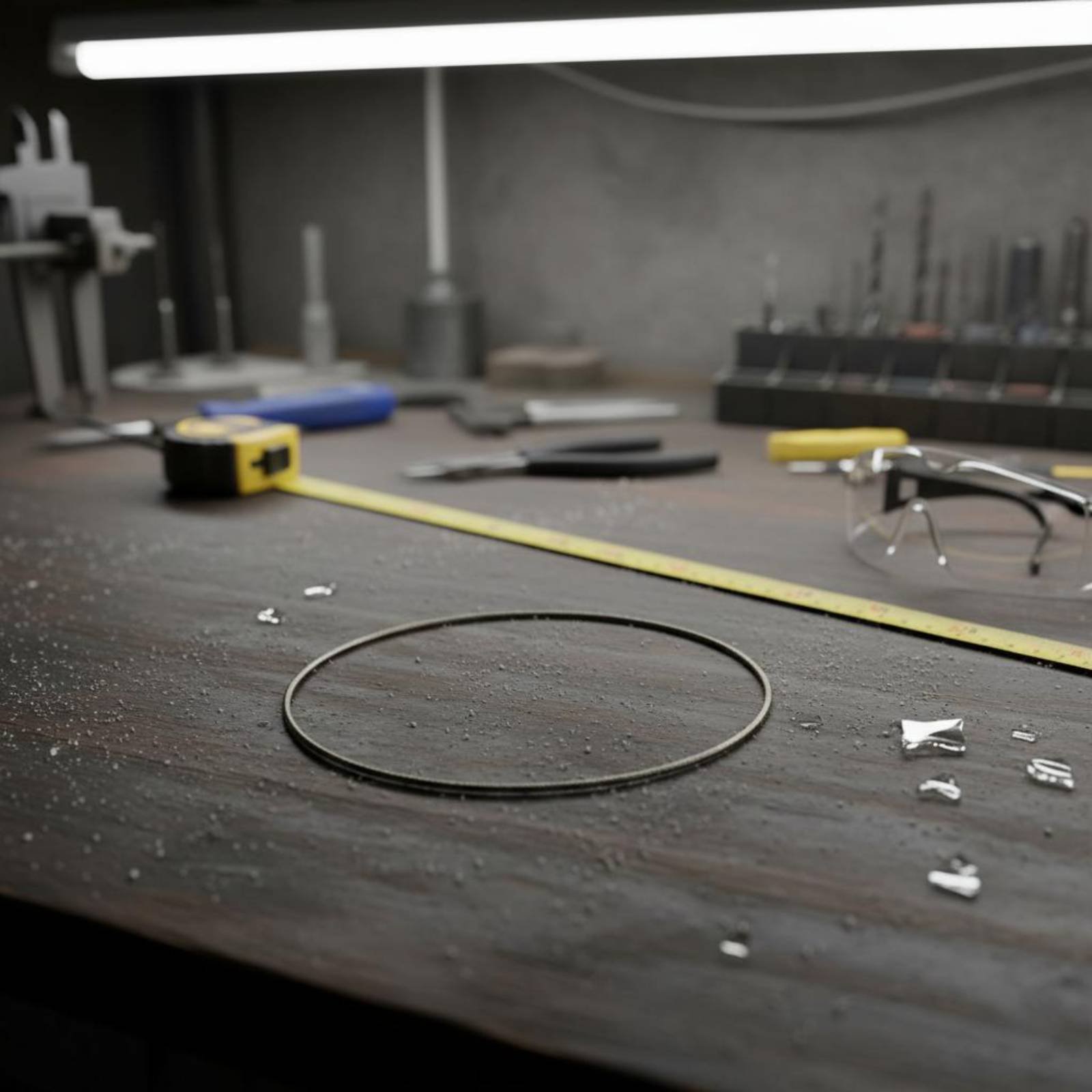 Power Tools For Workshop - Pisau Pemotong Kristal Berputar Kontinu, Aksesori