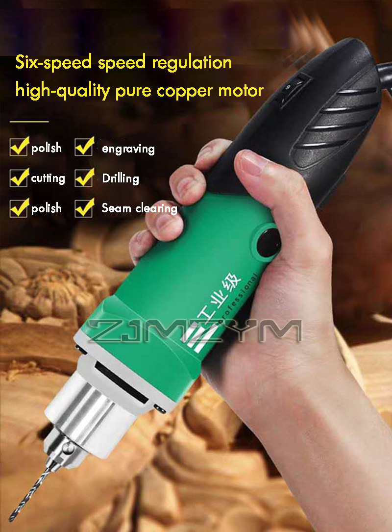 Power Tools For Workshop - Mesin Ukir Kayu Listrik 6-Posisi Kecepatan