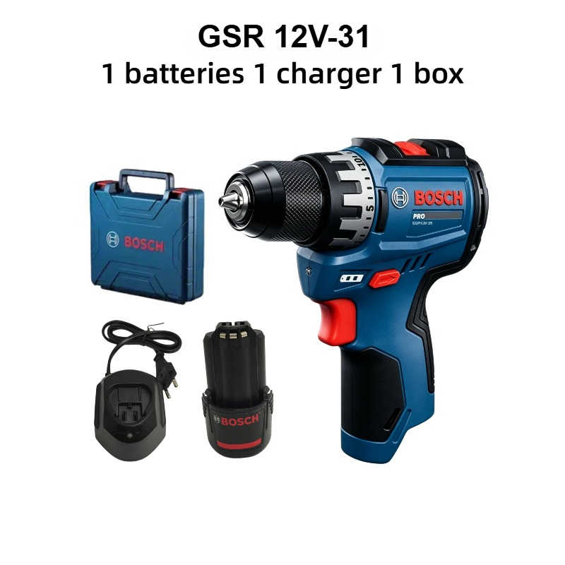 Power Tools For Workshop - Bosch Professional GSR 12V-31 Bor Tanpa