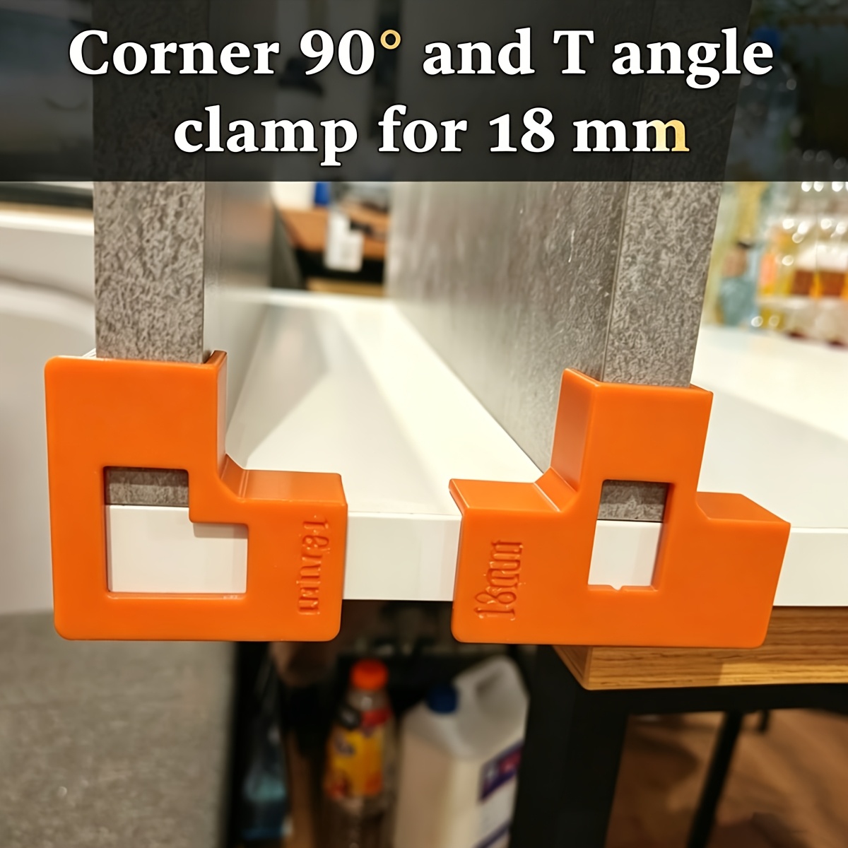 Angle Clamp 90 - 4 Buah 90 ° Penjepit Sudut