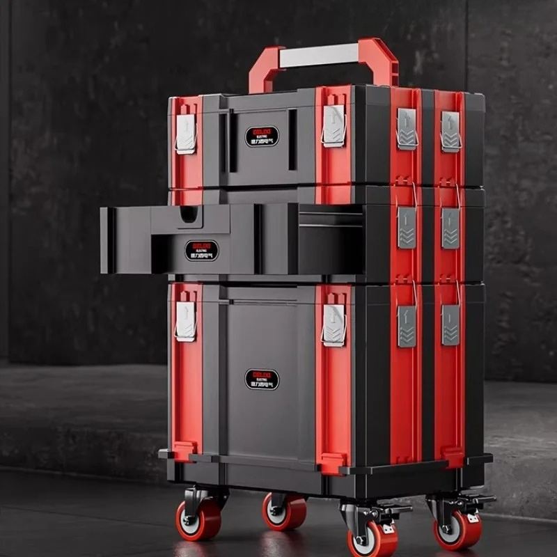 Workshop Garage Tools Manufacturer - Kotak Perkakas Modular yang Dapat Ditumpuk,
