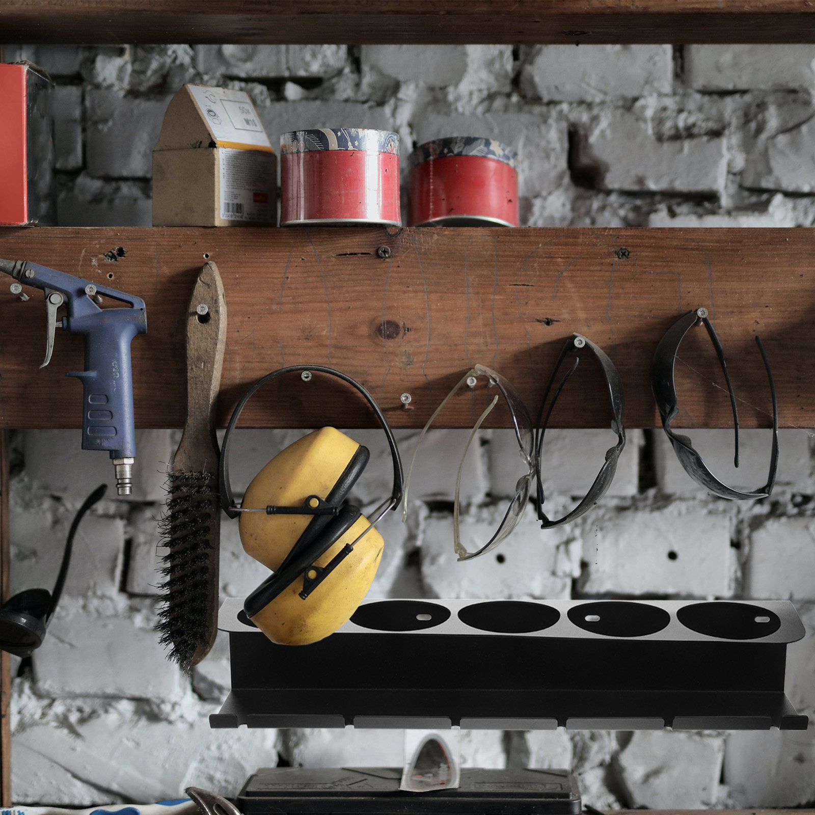 1Set Rak Penyimpanan Alat List - Workshop Tools Holder ulasan dan harga