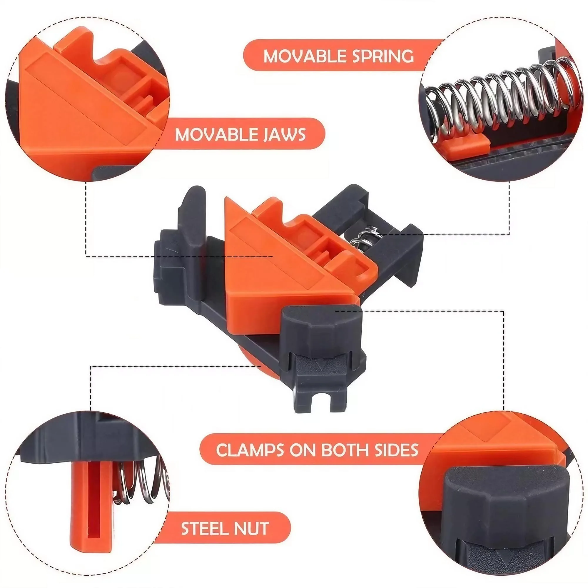 Kit Penjepit Sudut 90 Derajat  - Angle Clamp 90 ulasan dan harga