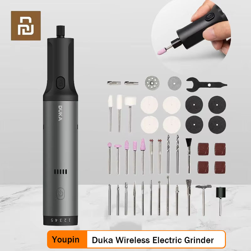 Duka Penggiling Listrik Nirkab - Tools Xiaomi ulasan dan harga