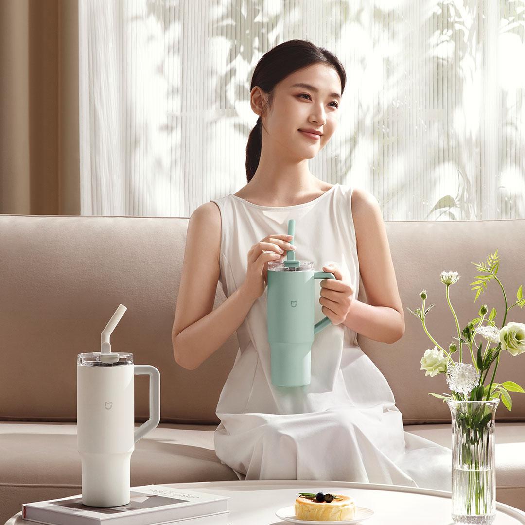 Cangkir Jerami MIJIA Baru 1L K - Tools Xiaomi ulasan dan harga