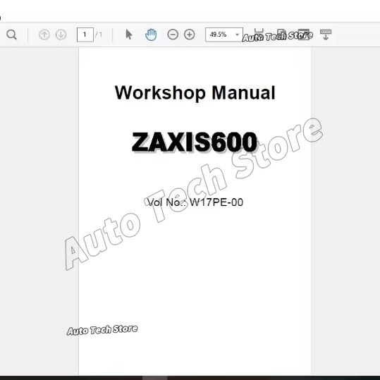 Untuk Hitachi Full Shop Manual - Tools In Workshop Pdf ulasan dan harga