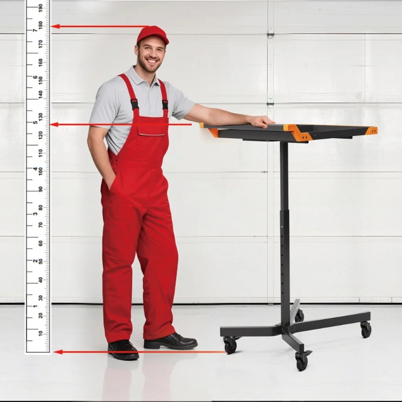 Meja Kerja Mobile dengan Ketin - Workshop Garage Tools Manufacturer ulasan dan harga